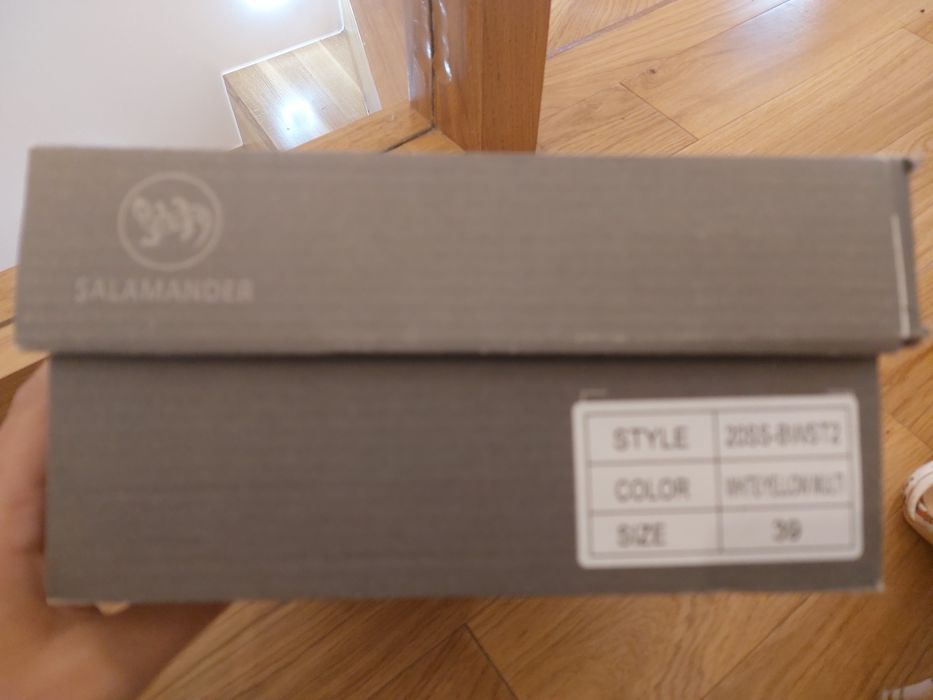 Buty na obcasie  szpilki sandały Salamander 39