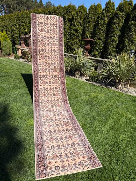 Nowy Chodnik Dywan Wełniany Kaszmirowy Perski od Osta Carpets 410x85 CM