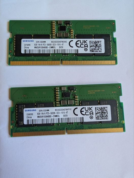sodimm ddr5 5600 samsung - купить компьютеры и комплектующие