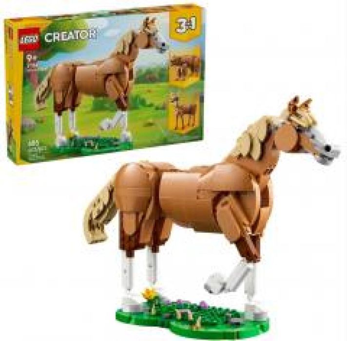 LEGO(R) CREATOR 31166 Piękny koń LEGO(R) Rok wydania: 2025, oprawa:
