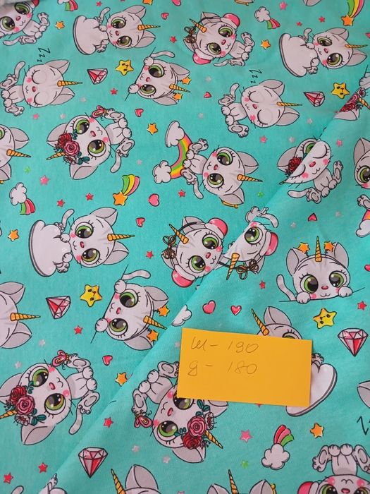 Відрізи трикотажу,рібани,шифон