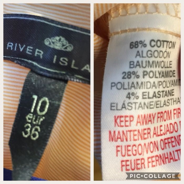 River Island łososiowa koszula damska jak nowa modelow  S