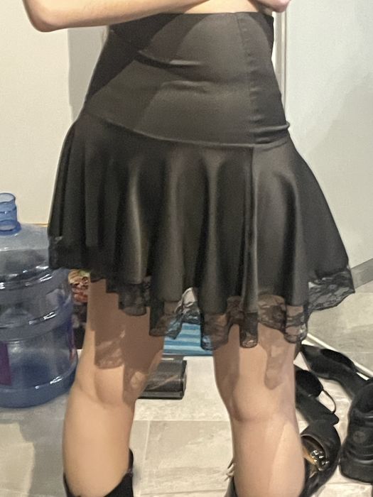 Готична міні спідниця