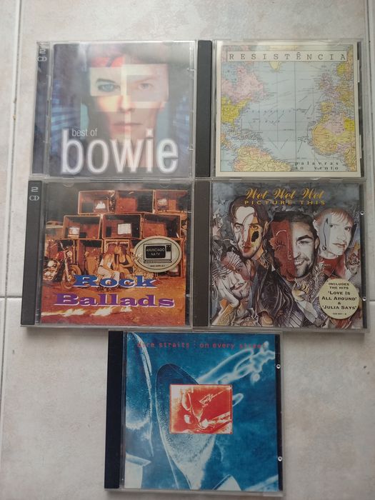 Cds anos 80 e 90