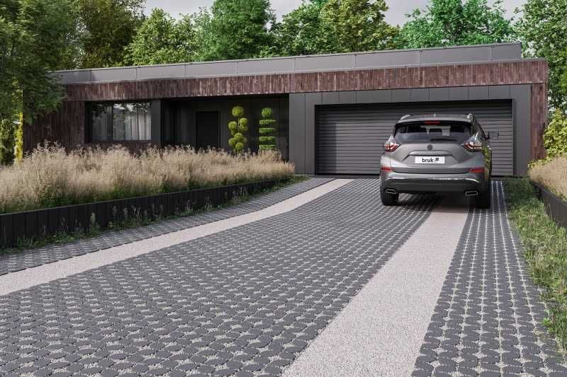 Płyta ażurowa betonowa 60x40x10 BRUK'US meba