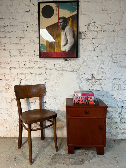 Piekna szafeczka nocna vintage prl retro