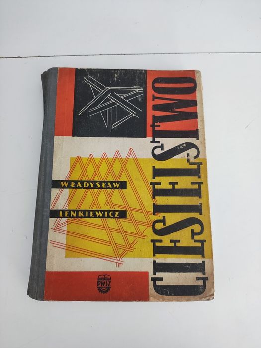 Ciesielstwo - Władysław Lenkiewicz , książka dla cieśli - oryginał