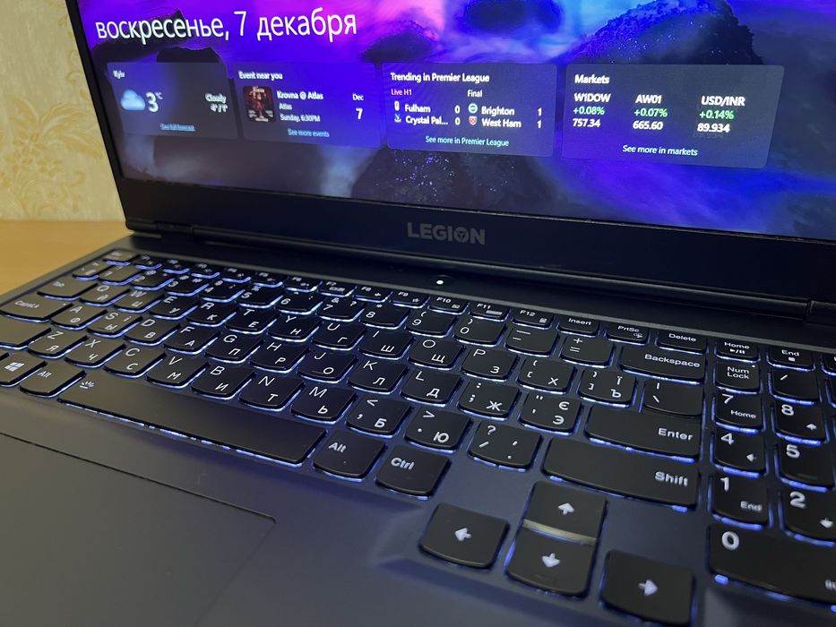 Новий!165hz! Rtx 3070(130w)Lenovo legion 5 r7-5800/ssd/ddr4 16gb