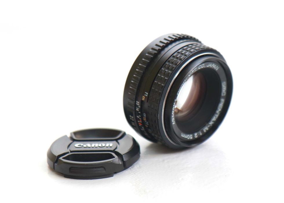 Lente Pentax-M 50mm f\2 objetiva em excelente estado