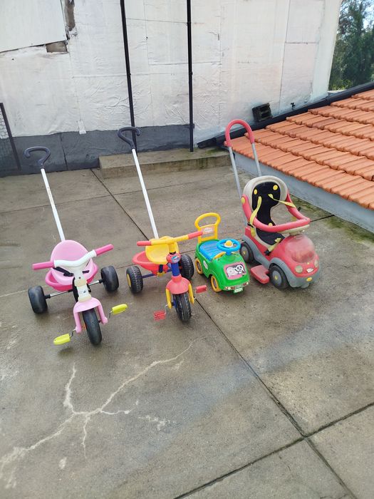 Lote triciclos bebê/criança