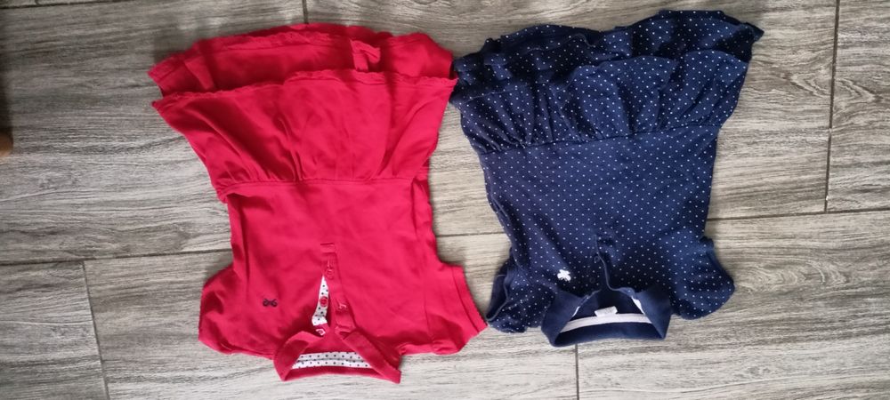 Czerwona sukienka Polo r80/86