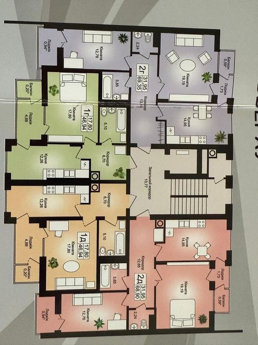 2 кімнатна квартира в Стрию, Шевченка 5 ЖК Престиж Холл