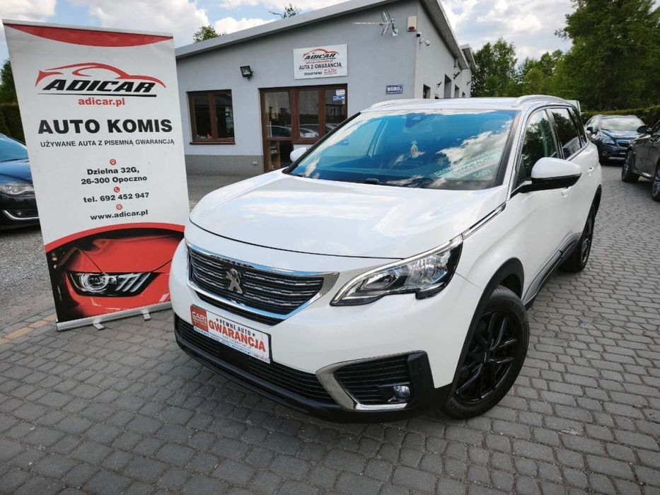 Peugeot 5008 1.2 130KM # 7 miejsc # Navi # Kamera # Piękny # Serwis # GWARANCJA!!!