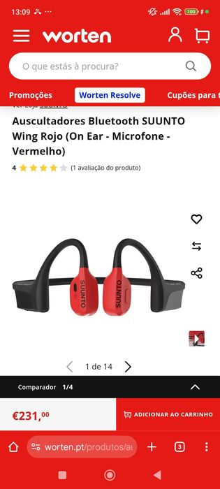 SUUNTO auriculares