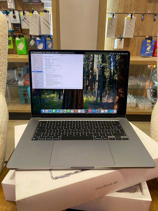 Ноутбук Apple MacBook Air 15“ M3 16/512GB Space Gray (MXD13) 2024