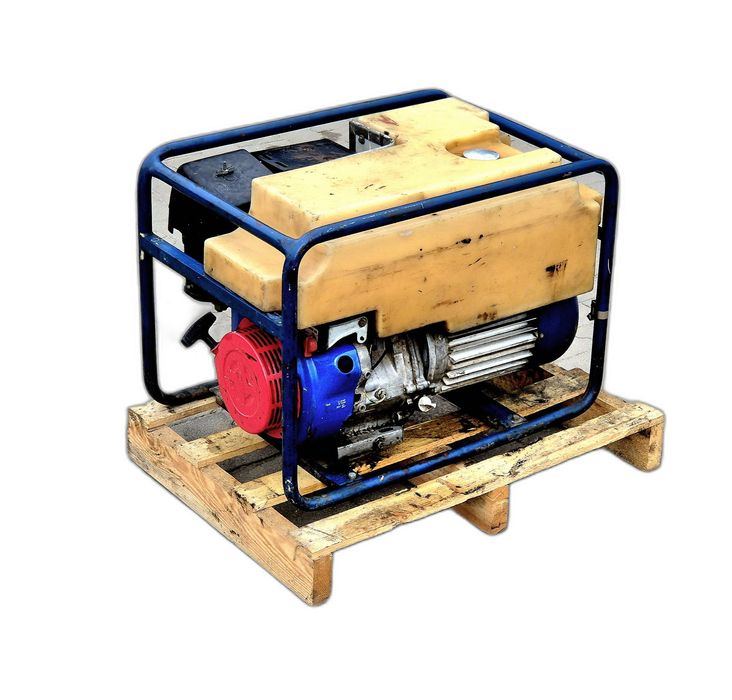 Agregat prądotwórczy Geko 6500 ED AA HHSA Honda GX340 337cm3 5,7kVA 400V 230V generator spalinowy trójfazowy budowlany NOWE2060Geko6500EDAAHHSA