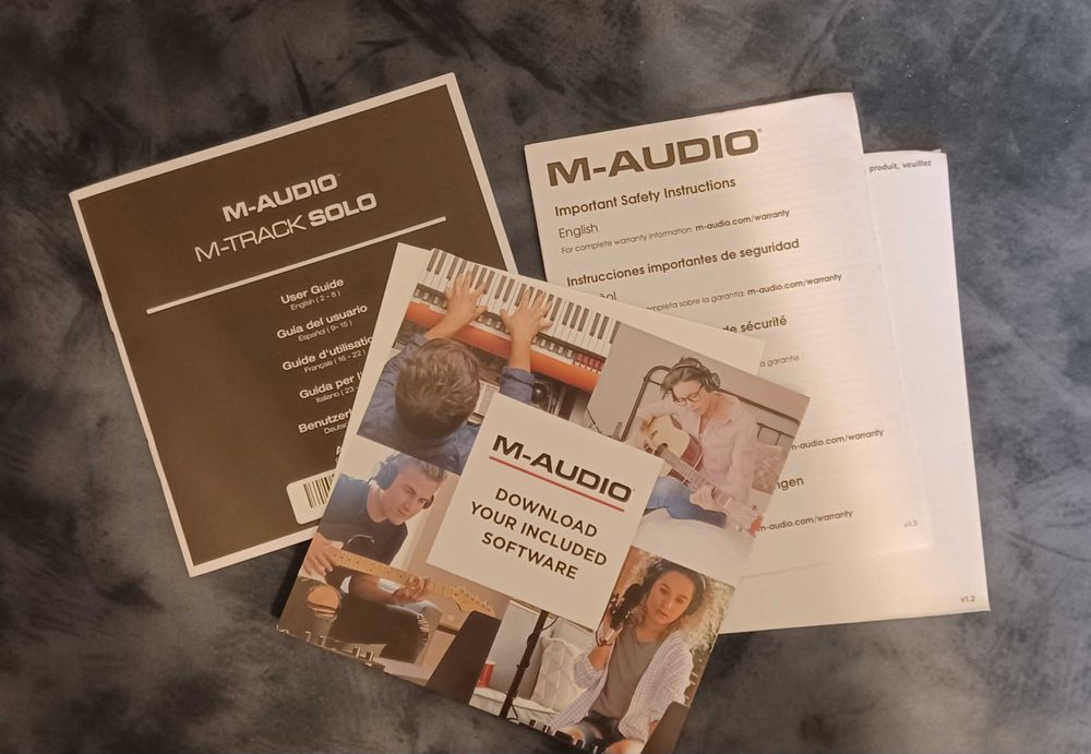 M AUDIO M-TRACK SOLO
