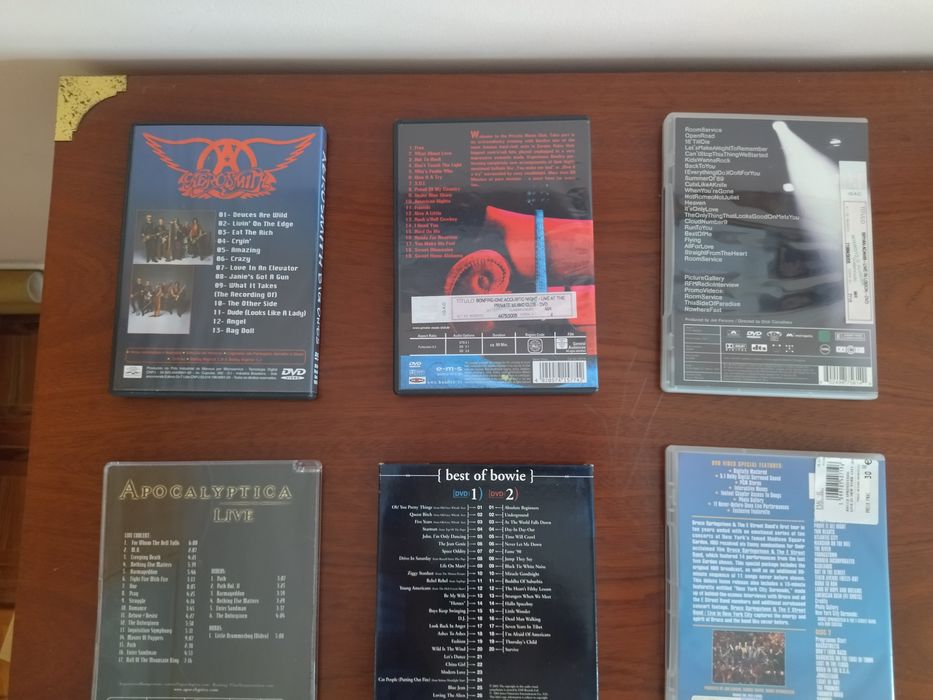 Conjunto 6dvd de música