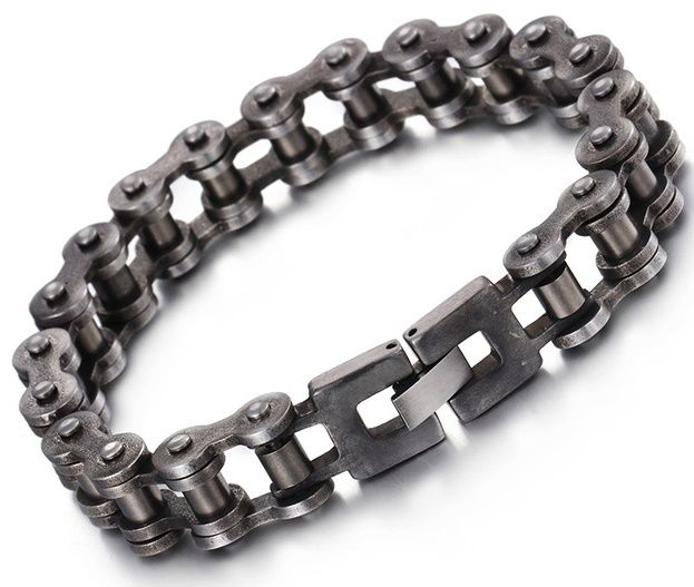 MASYWNA I SOLIDNA BRANSOLETKA * Męska * Stal szlachetna * Nowa