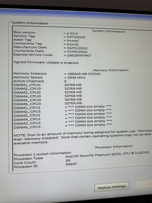 Dell Precision T7820 Tower 2022 року