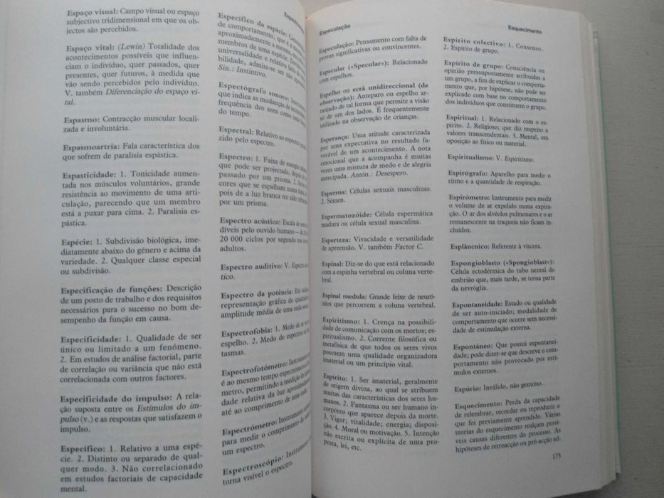 Dicionário de Psicologia por J P Chaplin