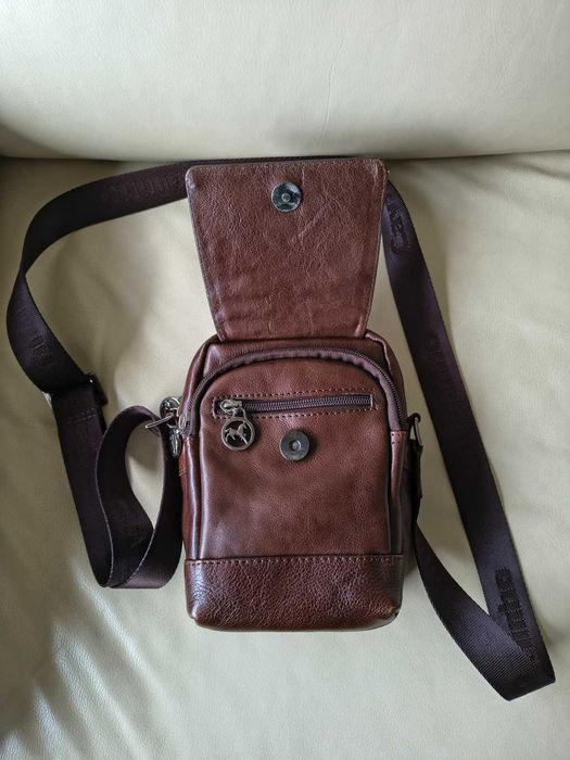 Mala a Tira-colo em Pele - Cavalinho