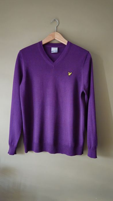 Sweter Lyle & Scott z merino wool  rozmiar M  medium