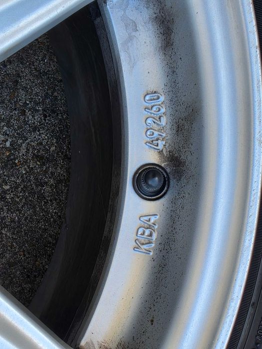 Jantes KBA para BMW 17" 5x120 com Pneus 225.40.17
