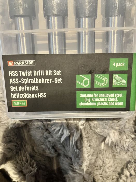 PARKSIDE zestaw wierteł HSS 16-20 mm PASP 4 A1 4 szt.