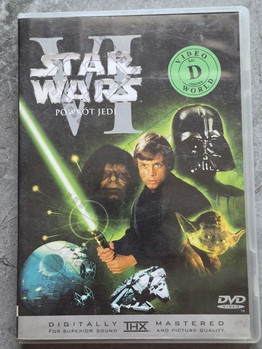 Gwiezdne Wojny: Powrót Jedi DVD (Część VI) PL – Porysowana / Działa!