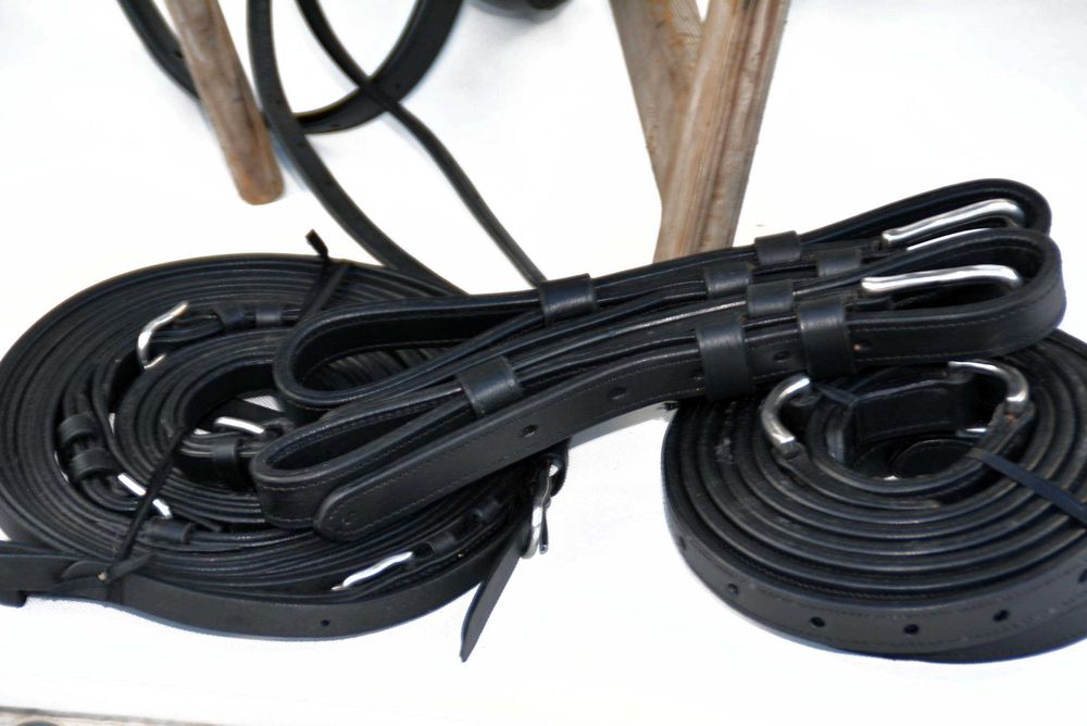 Uprząż na parę kucy shetty profilowane piersi