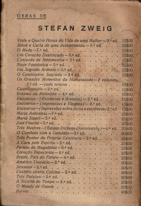 "AMOK – The Madman of Malaysia // Letter from an Unknown Woman" – Stefan Zweig64343226767491121