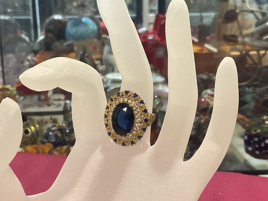 Anel prata 925 banho de ouro t,18 mm