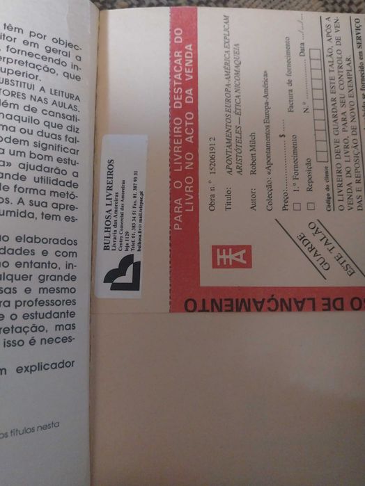 Aristóteles - ética Nicomaqueia