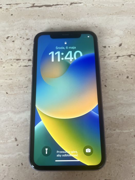 iPhone 11 64GB Purple/Fioletowy • Face ID • Bez iCloud • Stan bardzo dobry