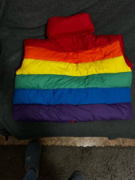 Blusão Rainbow curto sem capuz