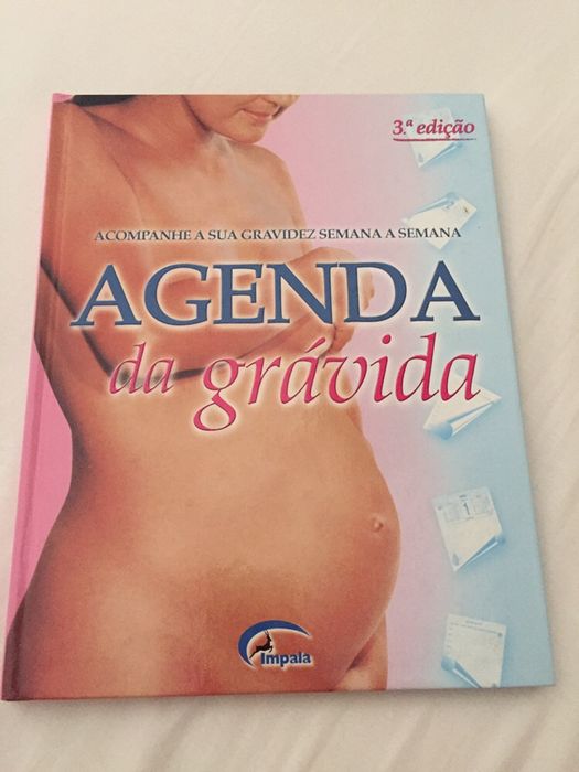Conj livros Agenda Grávida; Guia Gravidez; Bebé mês a mês