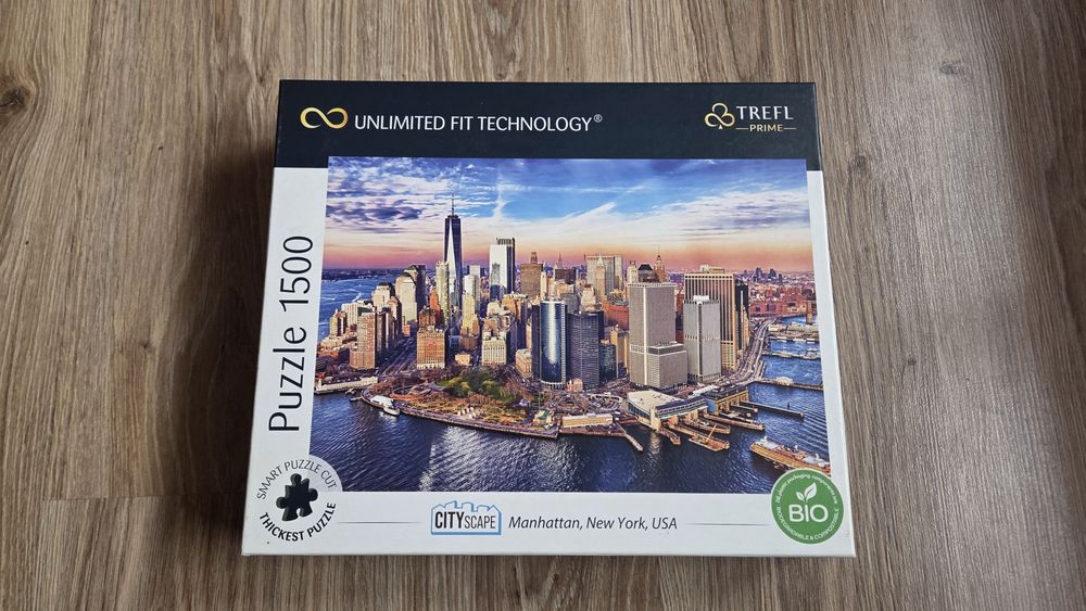 Puzzle 1500 trefl primer Manhattan New York USA