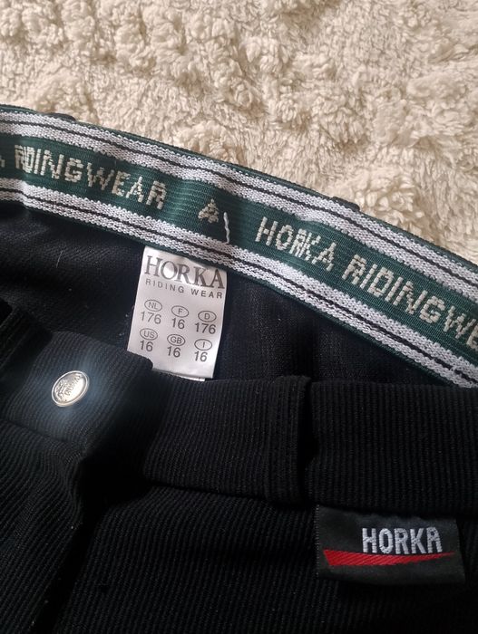 Zestaw jeździecki Toczek bryczesy chapsy