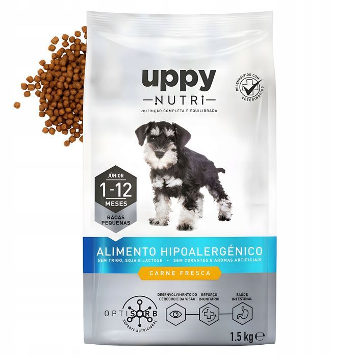 Sucha Karma Uppy Nutri Premium Bezzbożowa Dla Szczeniąt 1,5Kg