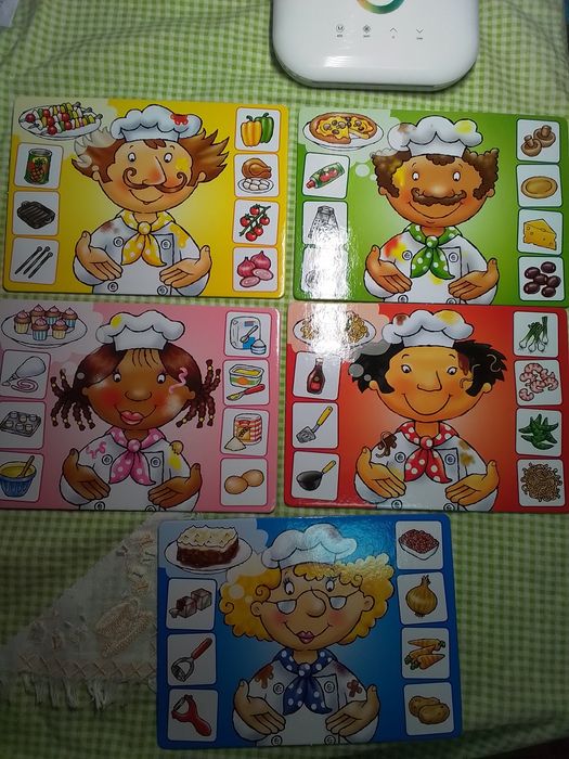 Orchard toys. Crazy chefs. Не хватает 1 элемента- карточки