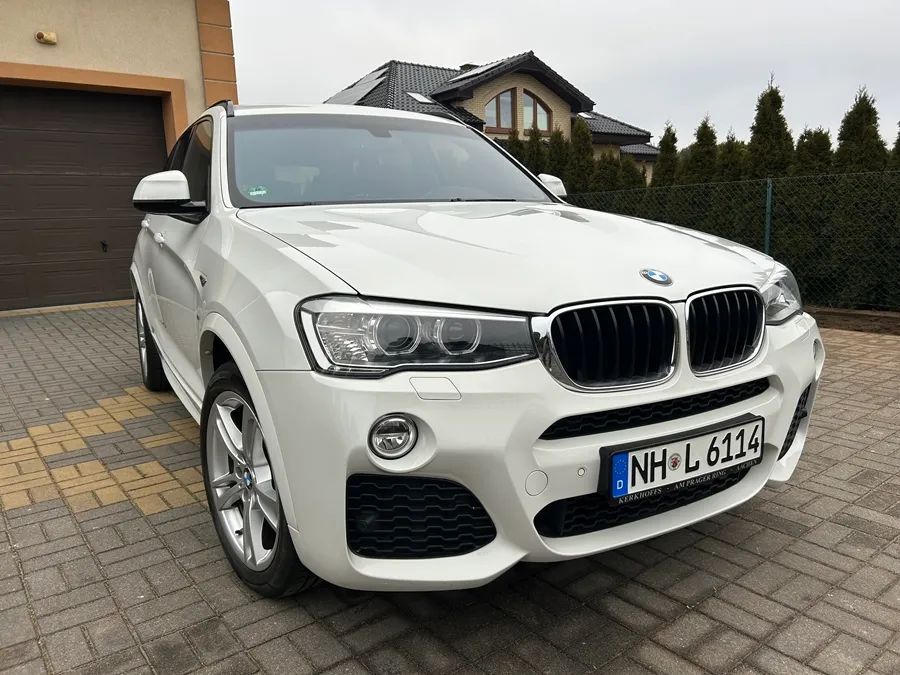 BMW X3 Bmw X3 2,0d 190ps 2014 rok Mpakiet Shadow line