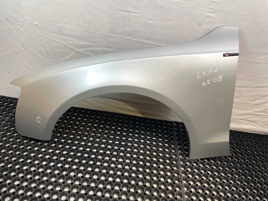 Błotnik przedni lewy audi a5 8t przed lift kod lakieru: lx7w 2007-