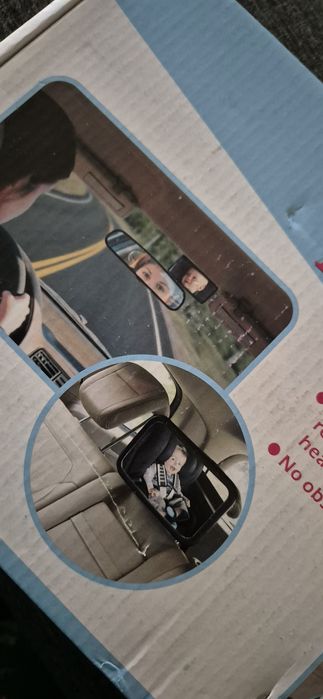 Espelho carro para bebé