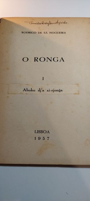 O Ronga - Rodrigo de Sá Nogueira (1957)