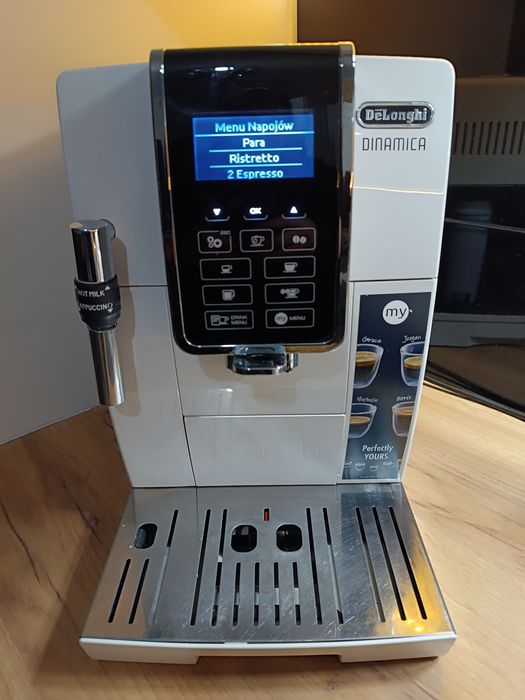Ekspres do kawy  DeLonghi Dynamica ECAM350.35.W