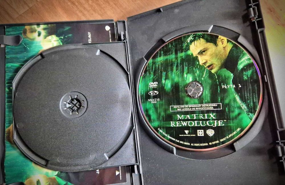 2 x Film DVD Resident Evil - Matrix Rewolucje