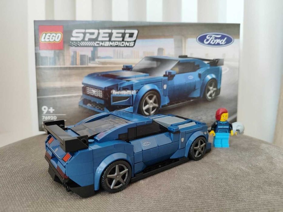 LEGO Speed Champions 76920 Ford Mustang Dark Horse Klocki Samochód Torba