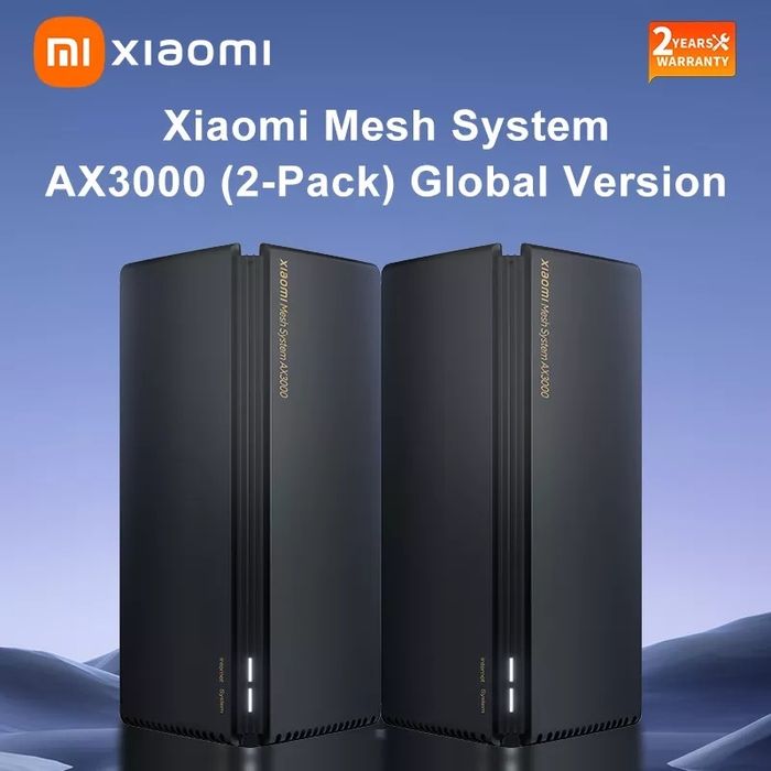 Xiaomi Mesh System AX3000 Wi-Fi 6 роутер 1000 Мбіт покриття 372 м²