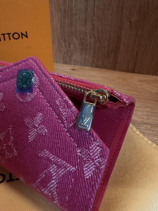 Гаманець Louis Vuitton у денімі